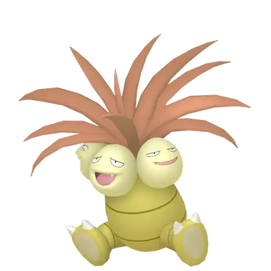 #0103 Exeggutor Shiny 6IV Hidden Ability In-game Trade Pkm Go