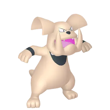 #0210 Granbull Shiny 6IV Hidden Ability In-game Trade Pkm Go