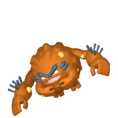 #0075 Graveler Alola Form Shiny 6IV Hidden Ability In-game Trade Pkm Go