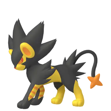 #0405 Luxray Shiny 6IV Hidden Ability In-game Trade Pkm Go