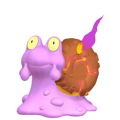 #0219 Magcargo Shiny 6IV Hidden Ability In-game Trade Pkm Go