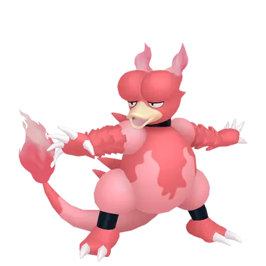 #0126 Magmar Shiny 6IV Hidden Ability In-game Trade Pkm Go