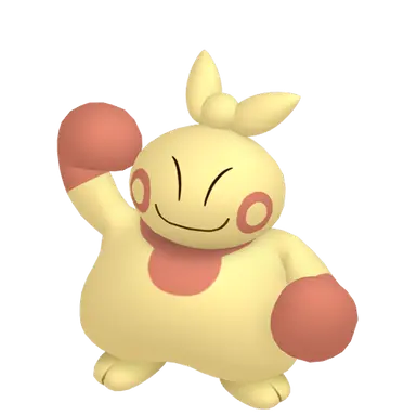 #0296 Makuhita Shiny 6IV Hidden Ability In-game Trade Pkm Go