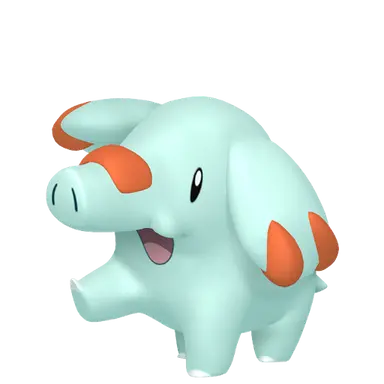 #0231 Phanpy Shiny 6IV Hidden Ability In-game Trade Pkm Go