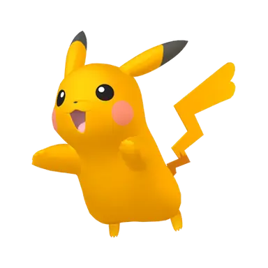 #0025 Pikachu Shiny 6IV Hidden Ability In-game Trade Pkm Go