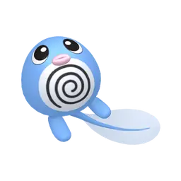 #0060 Poliwag Shiny 6IV Hidden Ability In-game Trade Pkm Go