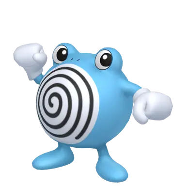 #0061 Poliwhirl Shiny 6IV Hidden Ability In-game Trade Pkm Go