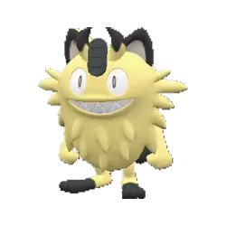 #0052 Meowth Galarian form Shiny 6IV Hidden Ability In-game Trade Pkm Go
