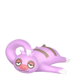 #0287 Slakoth Shiny 6IV Hidden Ability In-game Trade Pkm Go