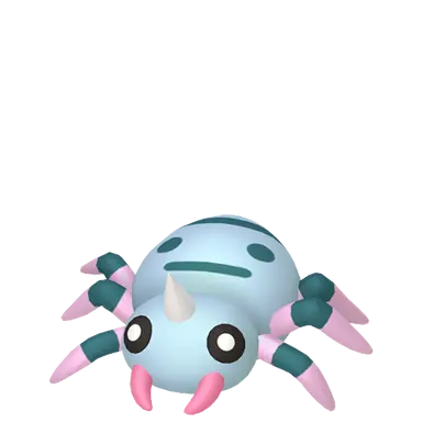 #0167 Spinarak Shiny 6IV Hidden Ability In-game Trade Pkm Go