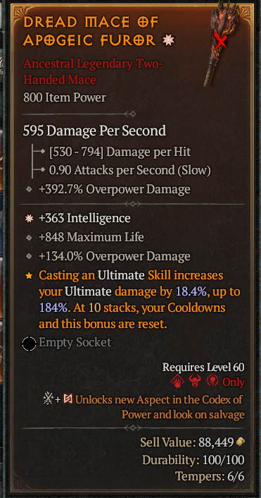 Blood Wave Necromancer build