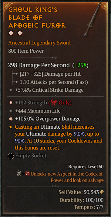 Earthquake Barbarian Build