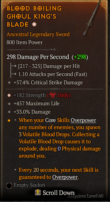 Earthquake Barbarian Build