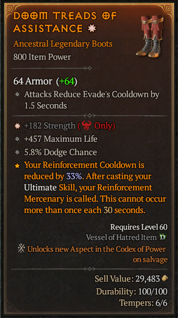 Earthquake Barbarian Build