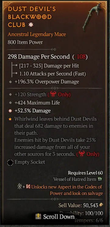 Hammer of the Ancients Barbarian Build