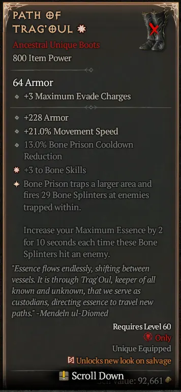 Bone Spear Necromancer Build