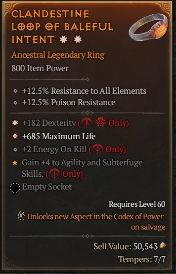 Trap Rogue Build (Senior)