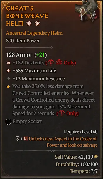 Trap Rogue Build (Senior)