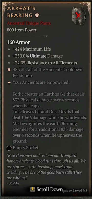 Hammer of the Ancients Barbarian Build