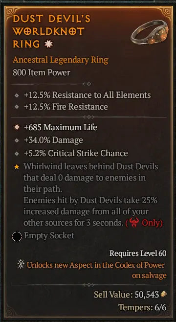 Whirlwind Petquake Barbarian Build