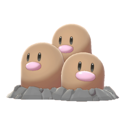 #0051 Dugtrio Legit Battle Ready 6IVs In-game Delivery Pkm Go