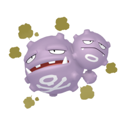 #0110 Weezing Legit Battle Ready 6IVs In-game Delivery Pkm Go
