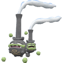 #0110 Weezing Galarian Form Legit Battle Ready 6IVs In-game Delivery Pkm Go