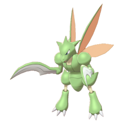#0123 Scyther Legit Battle Ready 6IVs In-game Delivery Pkm Go