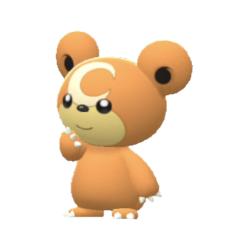#0216 Teddiursa Legit Battle Ready 6IVs In-game Delivery Pkm Go