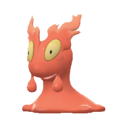 #0218 Slugma Legit Battle Ready 6IVs In-game Delivery Pkm Go