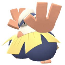 #0297 Hariyama Legit Battle Ready 6IVs In-game Delivery Pkm Go