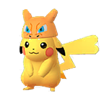 #025 Dress up Pikachu 25% Lucky Legit Battle Ready 6IVs In-game Delivery Pkm Go