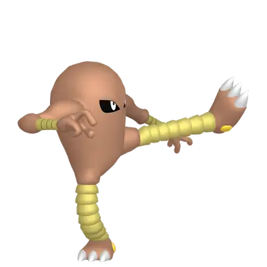 #0106 Hitmonlee Legit Battle Ready 6IVs In-game Delivery Pkm Go