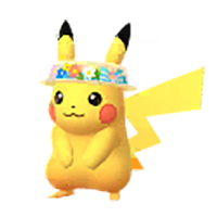 #025 Dress up Pikachu 25% Lucky Legit Battle Ready 6IVs In-game Delivery Pkm Go