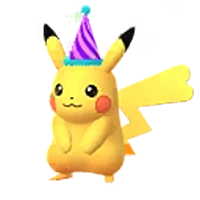 #025 Dress up Pikachu 25% Lucky Legit Battle Ready 6IVs In-game Delivery Pkm Go