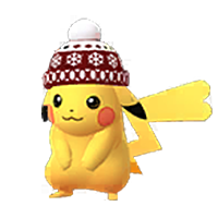 #025 Dress up Pikachu 25% Lucky Legit Battle Ready 6IVs In-game Delivery Pkm Go