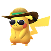 #025 Dress up Pikachu 25% Lucky Legit Battle Ready 6IVs In-game Delivery Pkm Go