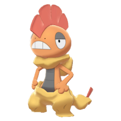 #0560 Scrafty Legit Battle Ready 6IVs In-game Delivery Pkm Go