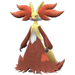 #0655 Delphox Legit Battle Ready 6IVs In-game Delivery Pkm Go
