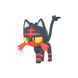 #0725 Litten Legit Battle Ready 6IVs In-game Delivery Pkm Go