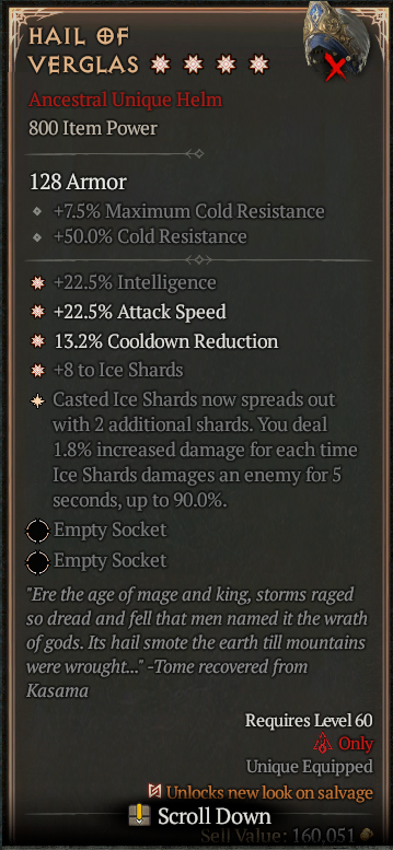 Hydra Sorcerer Build (Senior)