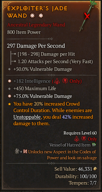 Hydra Sorcerer Build (Senior)