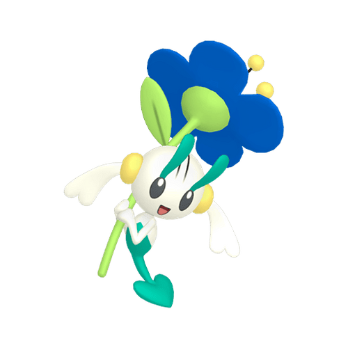 #0670 Floette Blue Flower