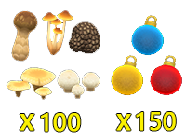 All Mushroom & Ornament