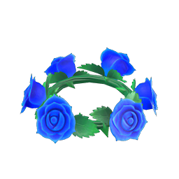 Blue Rose Crown