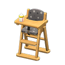Natural Wood Black