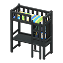 Black Green Stripes