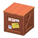 Brown Shipping Stickers
