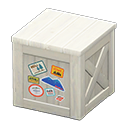 White Colorful Stickers