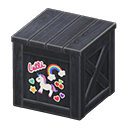 Black Bright Stickers